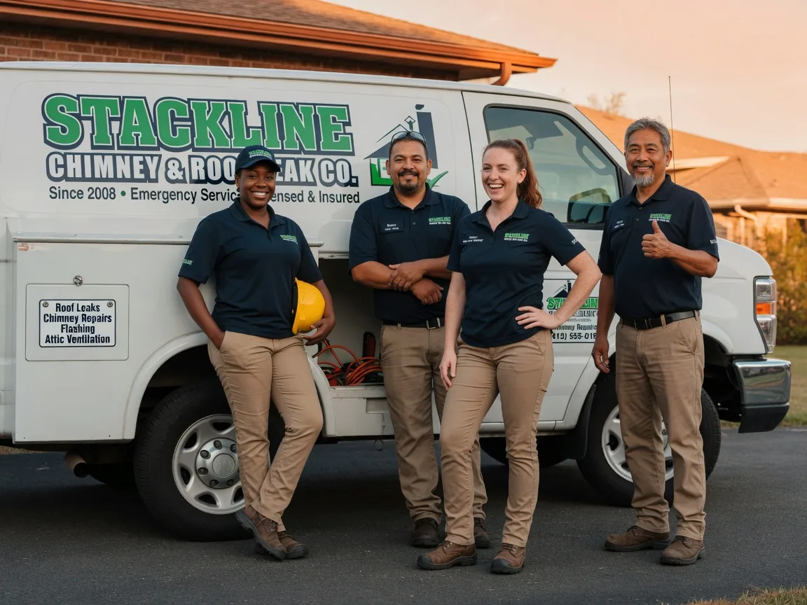 Chimney flashing repair company in Powhatan Point, OH